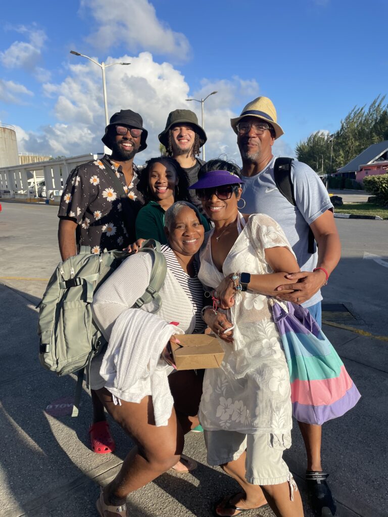 a family vacation photo